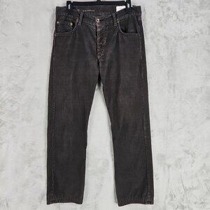 rag & bone Men's Slim Straight Jeans - Dark Brown